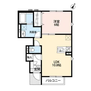 FORTUNATO香里園【1階】の間取り