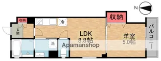 クリエオーレ牧野本町【3階】の間取り