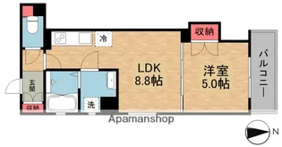クリエオーレ牧野本町【2階】の間取り