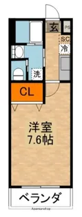 REVO門真【3階】の間取り