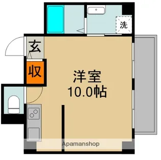 ガーデンヒルズ守口【7階】の間取り