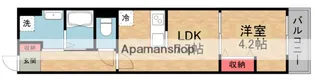 EIJU牧野駅前A【1階】の間取り