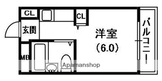 コムズスクエア日吉【3階】の間取り