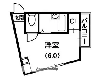 エスポアール豊秀Ⅰ【4階】の間取り