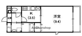 アンプルールフェールGlan Mob【2階】の間取り