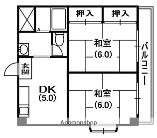 吉田マンション【3階】の間取り