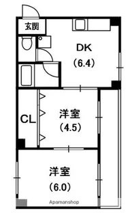 田畑マンション【1階】の間取り