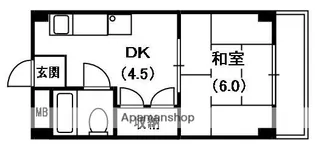 京橋ビル【2階】の間取り