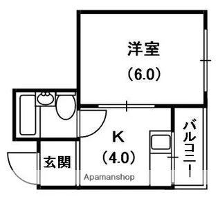 シャトウ・マ・メール【3階】の間取り