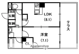 CASA FELIZ【1階】の間取り