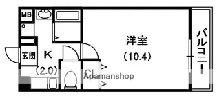 M’PLAZA守口東【6階】の間取り