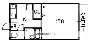 サンモール【2階】の間取り