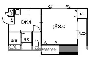 アルトベルク【2階】の間取り