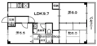 サニーコート星ヶ丘【2階】の間取り