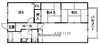 サンシーハイツ【102号室】の間取り
