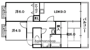 ロイヤルオクムラ【2階】の間取り