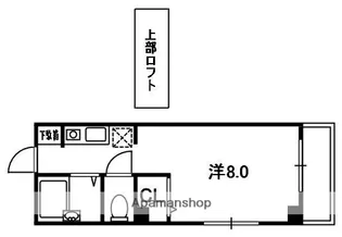 ソラーレ中宮【3階】の間取り