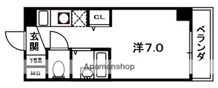 スカイパレス有馬【6階】の間取り