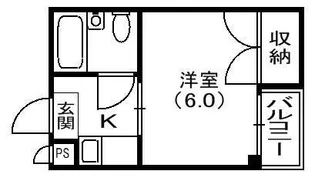 ホーム21新之栄【3階】の間取り