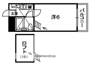 ヨーロピアン3番館【2階】の間取り