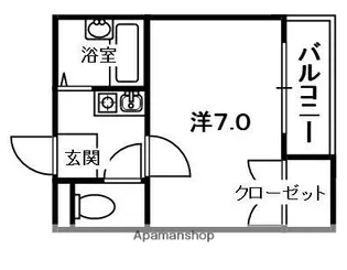 ランテルディ【3階】の間取り
