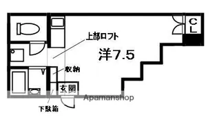 サウスコート【1階】の間取り