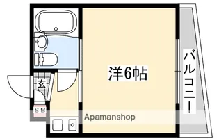 ルートマンション走谷【1階】の間取り