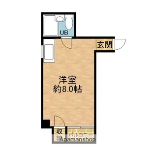 ロワール八坂【2階】の間取り