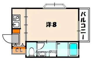 フロンティア・フィールド?【3階】の間取り