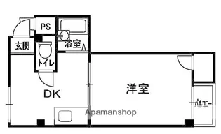 クワイエット香里【3階】の間取り