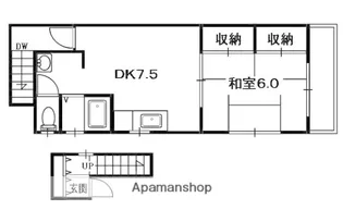 出口ハイツ【3階】の間取り