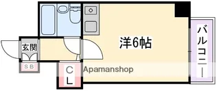 シャルムメゾン香里【3階】の間取り
