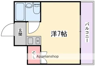 萱島サンヴィアンテ【3階】の間取り