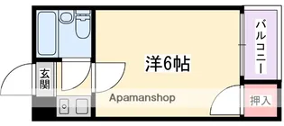 メビウス寝屋川レジデンスWEST【1階】の間取り