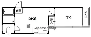 田代ハイツ【1階】の間取り