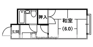 三島ハイツ【2階】の間取り