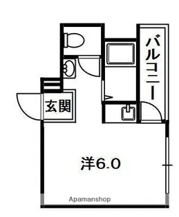 忍ヶ丘マンション【2階】の間取り