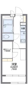 レオパレスピュア【103号室】の間取り