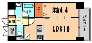 PRESTANCE香里【2階】の間取り