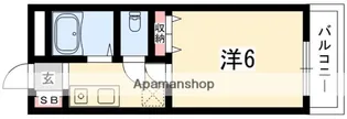 フリーディオ木屋元町【3階】の間取り