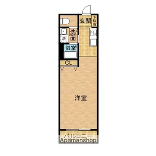 HALELEA【1階】の間取り