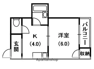 ハイツまゆみ【2階】の間取り