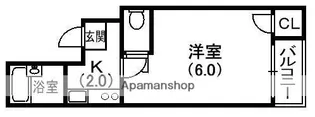 フリーディオ春日町【4階】の間取り