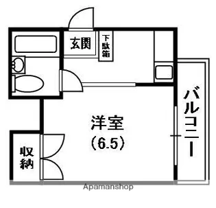 コーポはにわ池田【2階】の間取り