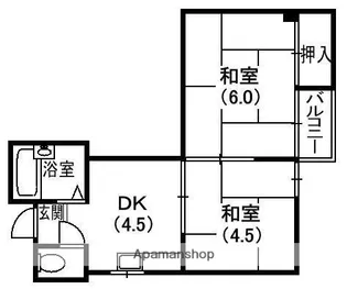 プチメゾン香里園【3階】の間取り