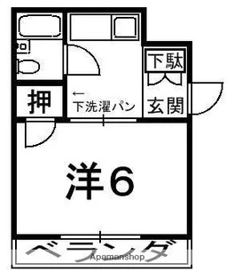 サンシャイン香里園Ⅴ【3階】の間取り
