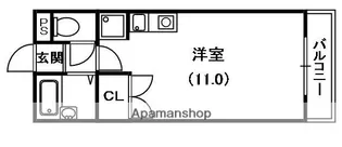 パティオ香里園東【2階】の間取り