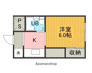 ハースサイド中垣内【2階】の間取り