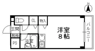 ポートサイド310【2階】の間取り