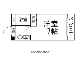 ネオコーポイケダヤ1号館【3階】の間取り